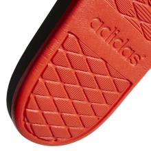 adidas Adilette Cloudfoam Plus Logo rot/schwarz Badeschuhe Herren